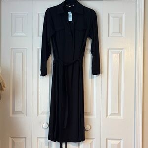 Loft Black Petite Small Dress NWT